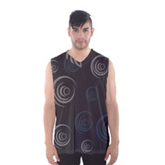 Rounder Iii Men s Basketball Tank Top by anthromahe