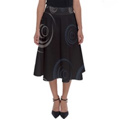 Rounder Iii Perfect Length Midi Skirt by anthromahe