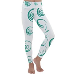 Rounder V Kids  Lightweight Velour Classic Yoga Leggings