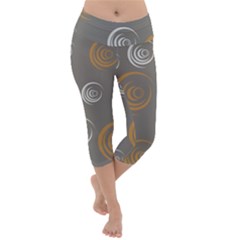 Rounder Vi Lightweight Velour Capri Yoga Leggings by anthromahe