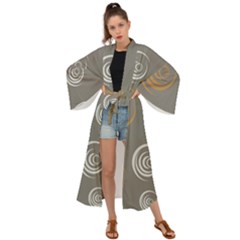 Rounder Vi Maxi Kimono by anthromahe