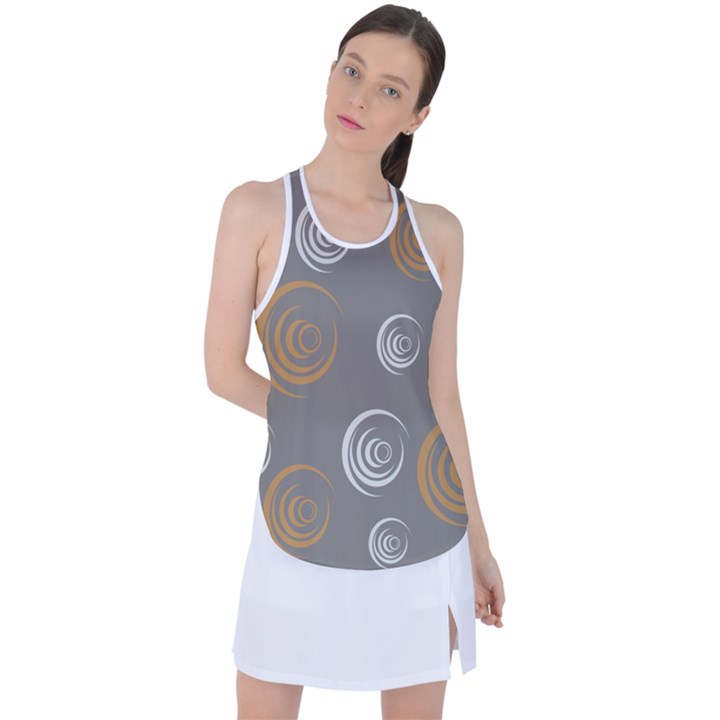 Rounder VI Racer Back Mesh Tank Top