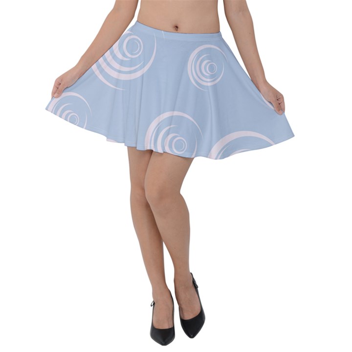 Rounder VII Velvet Skater Skirt