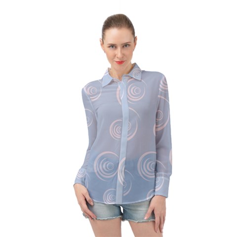 Rounder Vii Long Sleeve Chiffon Shirt by anthromahe