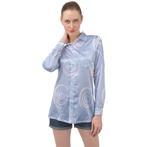 Rounder Vii Long Sleeve Satin Shirt by anthromahe