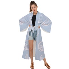 Rounder Vii Maxi Kimono by anthromahe