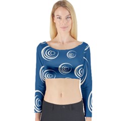 Rounder Viii Long Sleeve Crop Top by anthromahe