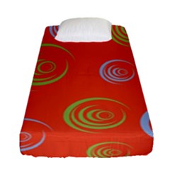 Rounder X Fitted Sheet (single Size) by anthromahe