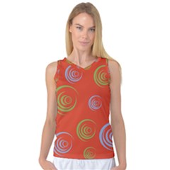 Rounder X Women s Basketball Tank Top by anthromahe