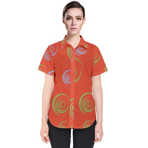 Rounder X Women s Short Sleeve Shirt by anthromahe