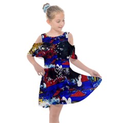 Holidays 1 1 Kids  Shoulder Cutout Chiffon Dress by bestdesignintheworld