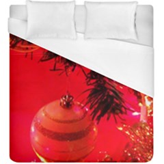 Christmas Tree  1 4 Duvet Cover (king Size) by bestdesignintheworld