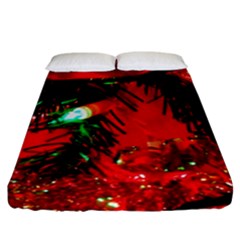 Christmas Tree  1 5 Fitted Sheet (california King Size) by bestdesignintheworld