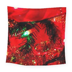 Christmas Tree  1 5 Square Tapestry (large) by bestdesignintheworld