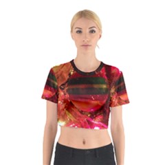 Christmas Tree  1 6 Cotton Crop Top by bestdesignintheworld