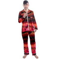 Christmas Tree  1 6 Men s Satin Pajamas Long Pants Set by bestdesignintheworld