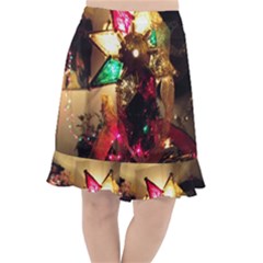 Christmas Tree  1 9 Fishtail Chiffon Skirt by bestdesignintheworld