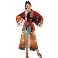 Christmas Tree  1 12 Maxi Kimono by bestdesignintheworld