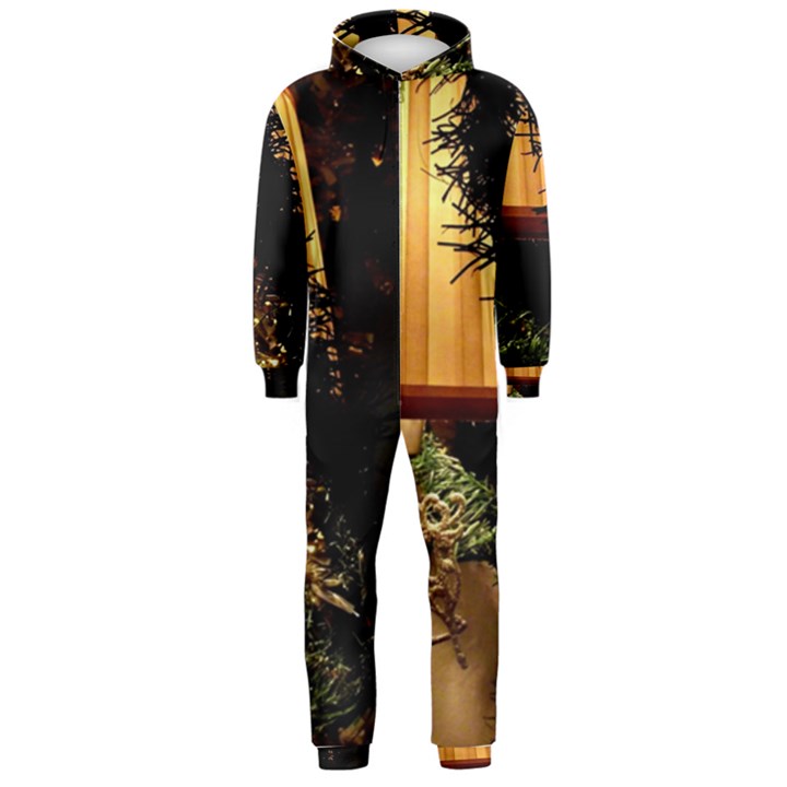 Christmas Tree  1 16 Hooded Jumpsuit (Men) 