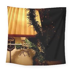 Christmas Tree  1 16 Square Tapestry (Large)