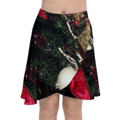 Christmas Tree  1 20 Chiffon Wrap Front Skirt