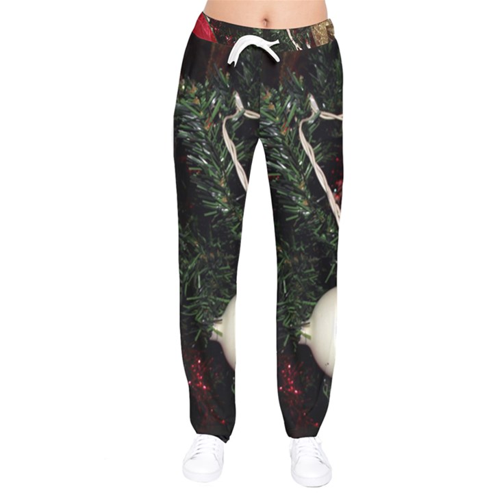 Christmas Tree  1 20 Women velvet Drawstring Pants