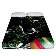 Christmas Tree  1 21 Fitted Sheet (king Size) by bestdesignintheworld