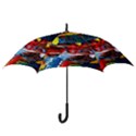 Red Aeroplane 6 Hook Handle Umbrellas (Medium) View3