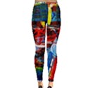 Red Aeroplane 6 Inside Out Leggings View2