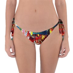 Red Aeroplane 1 Reversible Bikini Bottom by bestdesignintheworld