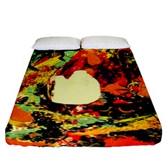 City 1 1 Fitted Sheet (california King Size) by bestdesignintheworld