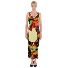 City 1 1 Fitted Maxi Dress by bestdesignintheworld