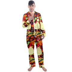 City 1 1 Men s Satin Pajamas Long Pants Set by bestdesignintheworld