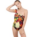 City 1 1 Frilly One Shoulder Swimsuit View1