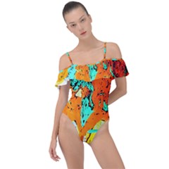 Fragrance Of Kenia 8 Frill Detail One Piece Swimsuit