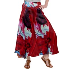 Point Of View-1-1 Satin Palazzo Pants by bestdesignintheworld