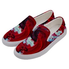 Point Of View-1-1 Men s Canvas Slip Ons