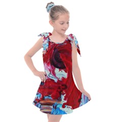 Point Of View-1-1 Kids  Tie Up Tunic Dress by bestdesignintheworld