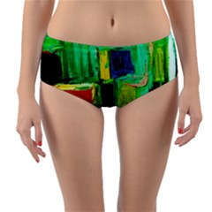 Marakesh 5 Reversible Mid-waist Bikini Bottoms by bestdesignintheworld