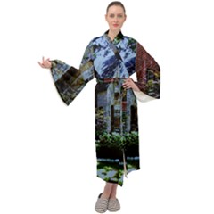 Hot Day In Dallas 53 Maxi Velour Kimono by bestdesignintheworld