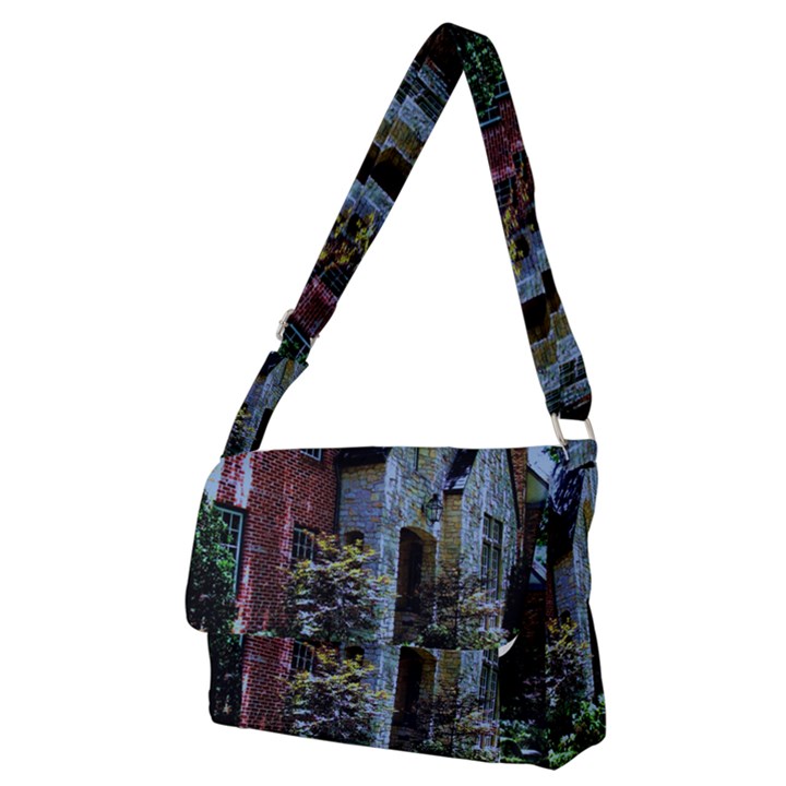 Hot Day In Dallas 53 Full Print Messenger Bag (M)