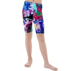 Combat Trans 6 Kids  Mid Length Swim Shorts by bestdesignintheworld