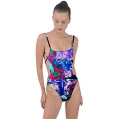 Combat Trans 6 Tie Strap One Piece Swimsuit