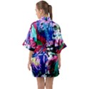 Combat Trans 6 Half Sleeve Satin Kimono  View2