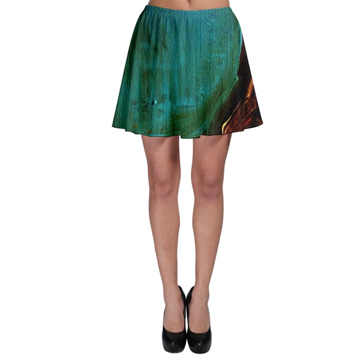 Ceramics Of Ancient Land 10 Skater Skirt