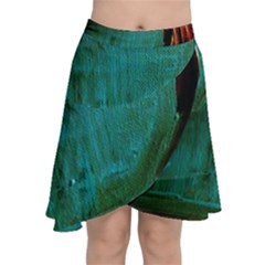 Ceramics Of Ancient Land 10 Chiffon Wrap Front Skirt