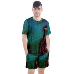 Ceramics Of Ancient Land 10 Men s Mesh Tee And Shorts Set