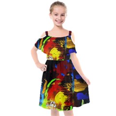 Balboa   Islnd On A Snd 5 Kids  Cut Out Shoulders Chiffon Dress by bestdesignintheworld