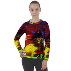 Balboa   Islnd On A Snd 5 Women s Long Sleeve Raglan Tee