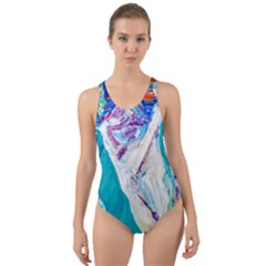 Marine On Balboa Island Cut-out Back One Piece Swimsuit by bestdesignintheworld